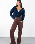 Esme Embroidered Horse Cardigan