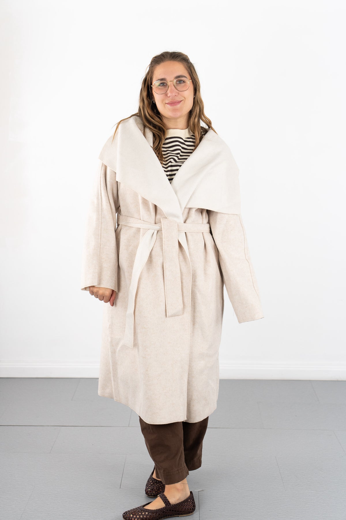 Adley Belted Wrap Coat