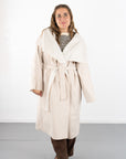 Adley Belted Wrap Coat