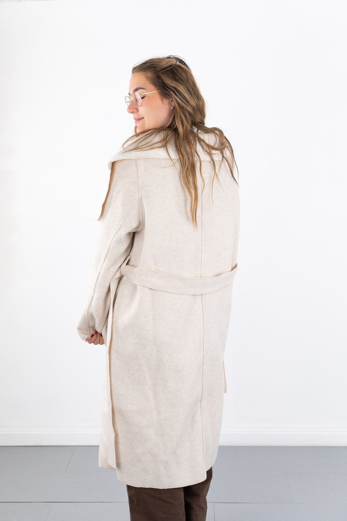 Adley Belted Wrap Coat