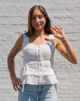 Cordelia Peplum Top
