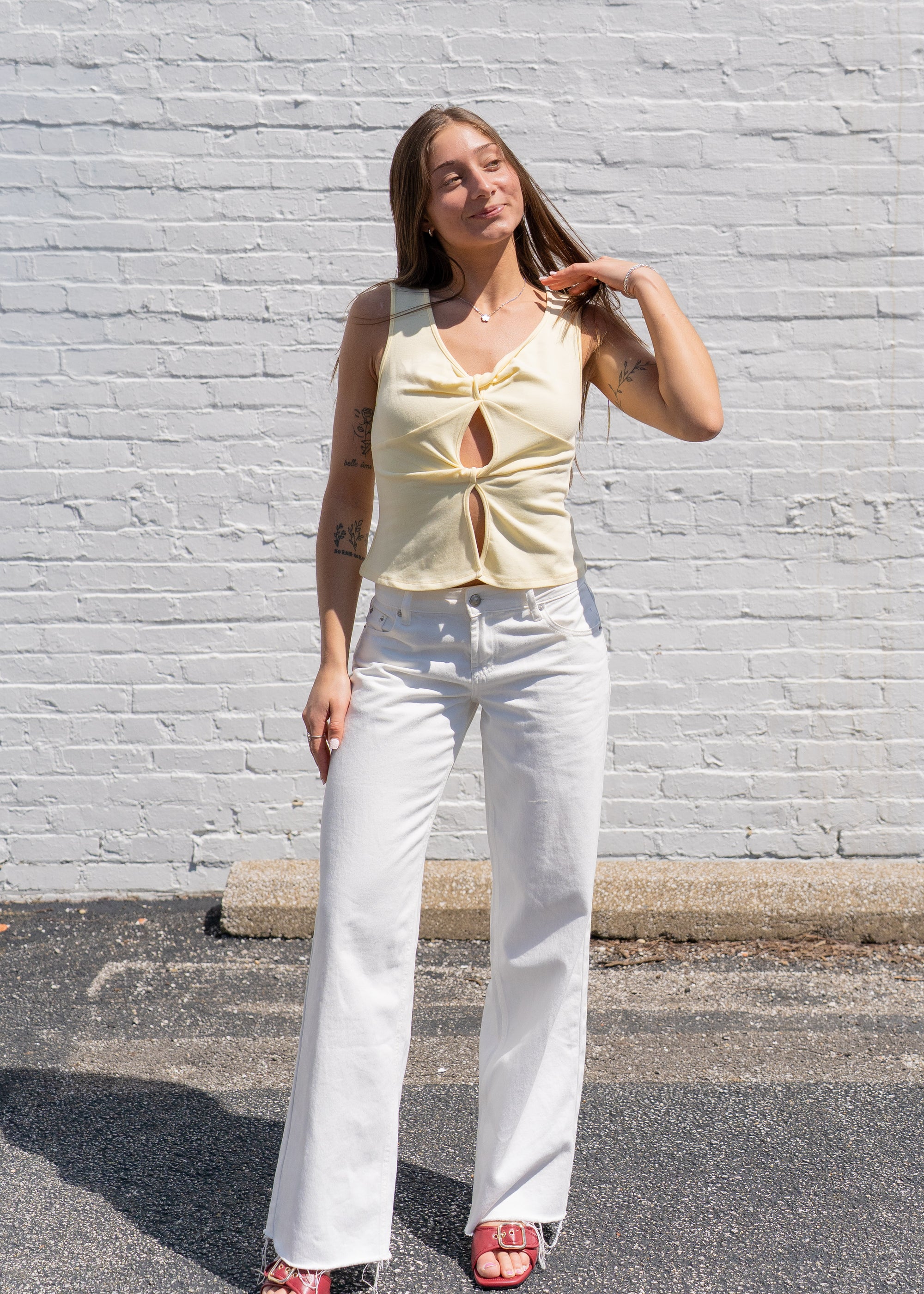 Sierra Knit Twist Top