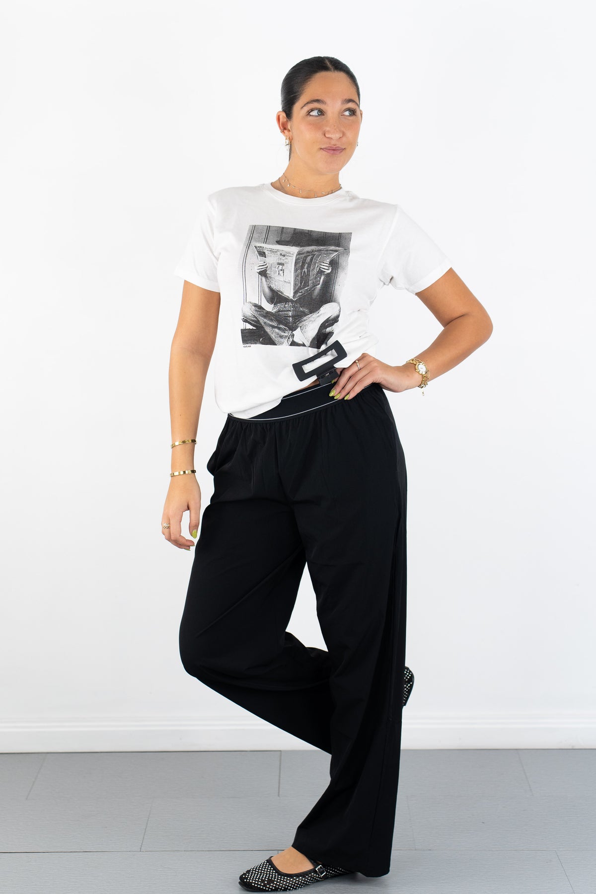 Headlines Mushie Tee