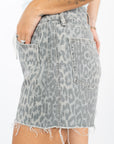 Juniper Leopard Shorts