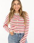 Vera Striped Cardigan