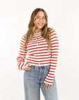 Vera Striped Cardigan