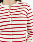 Vera Striped Cardigan