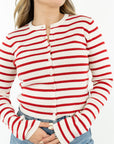 Vera Striped Cardigan