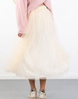 Invitation Tulle Midi Skirt