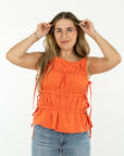 Vanessa Poplin Top