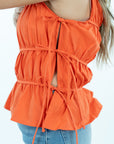 Vanessa Poplin Top