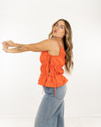Vanessa Poplin Top
