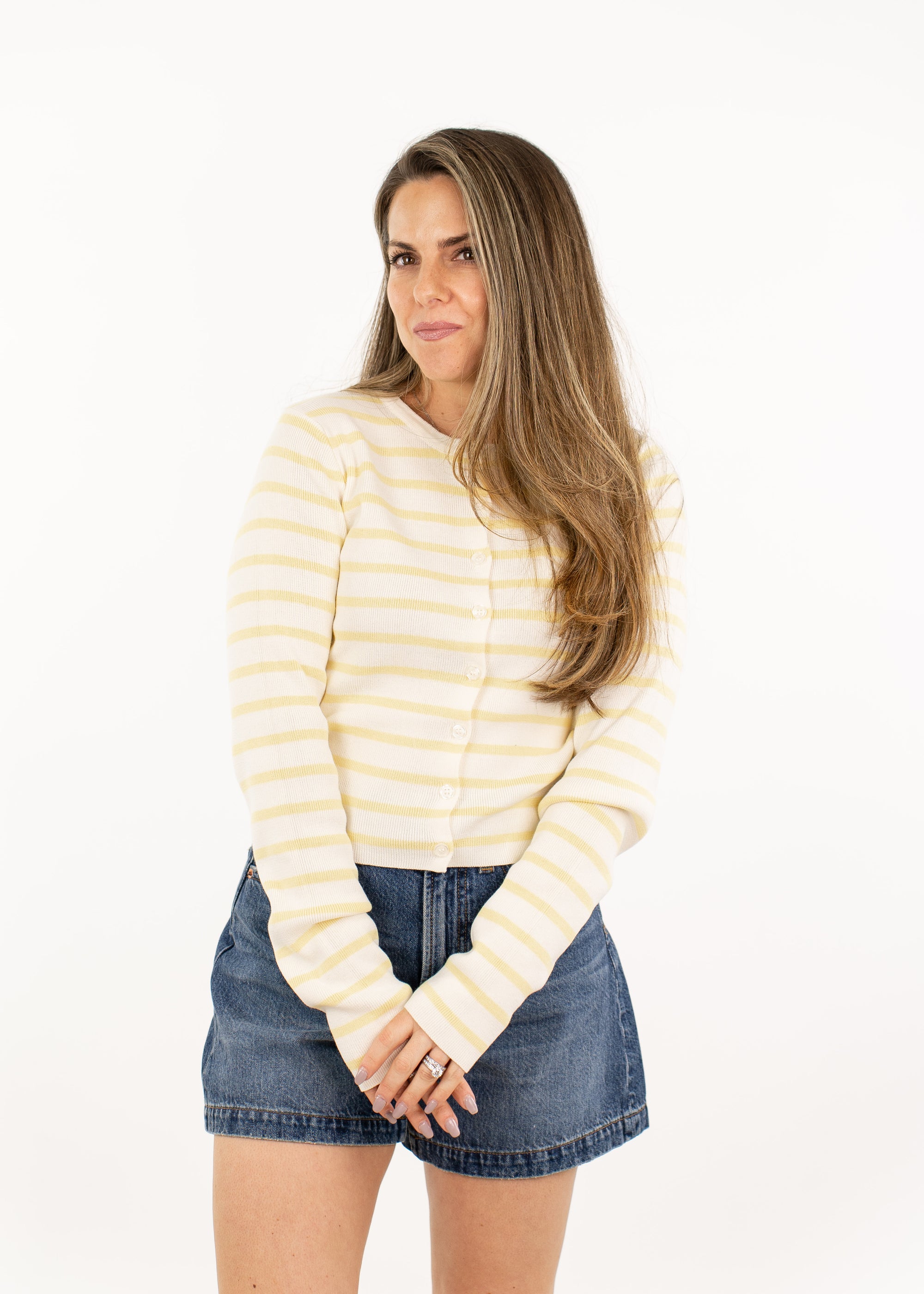 Vera Striped Cardigan