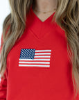 Liberty V-Neck Sweatshirt