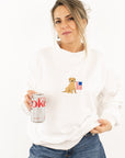 Pawtriot Embroidered Sweatshirt