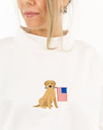 Pawtriot Embroidered Sweatshirt