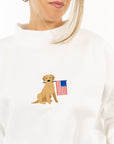 Pawtriot Embroidered Sweatshirt