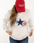 3 Star Embroider Hoodie