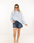 Salty Mock Neck Sweatshirt