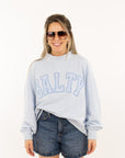 Salty Mock Neck Sweatshirt