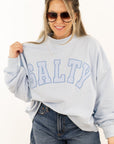 Salty Mock Neck Sweatshirt