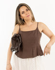 Jocelyn Linen Top