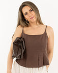 Jocelyn Linen Top