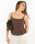 Jocelyn Linen Top