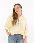 Kali Ruffle Hem Top