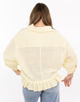 Kali Ruffle Hem Top