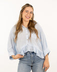 Kali Ruffle Hem Top