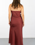 Annabeth Midi Dress- Red Floral