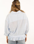 Kali Ruffle Hem Top