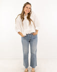 Kali Ruffle Hem Top