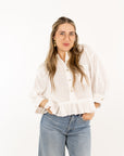 Kali Ruffle Hem Top