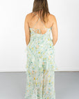 Candace Asymmetrical Ruffle Dress