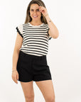 Presley Ruffle Top