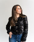 Gigi Sequin Jacket