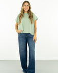 Reese Capped Sleeve Tee