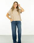 Reese Capped Sleeve Tee