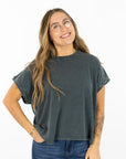 Reese Capped Sleeve Tee