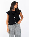 Vanessa Sleeveless Cardigan