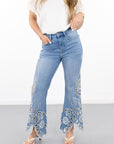 Anastasia High Rise Flare Jeans