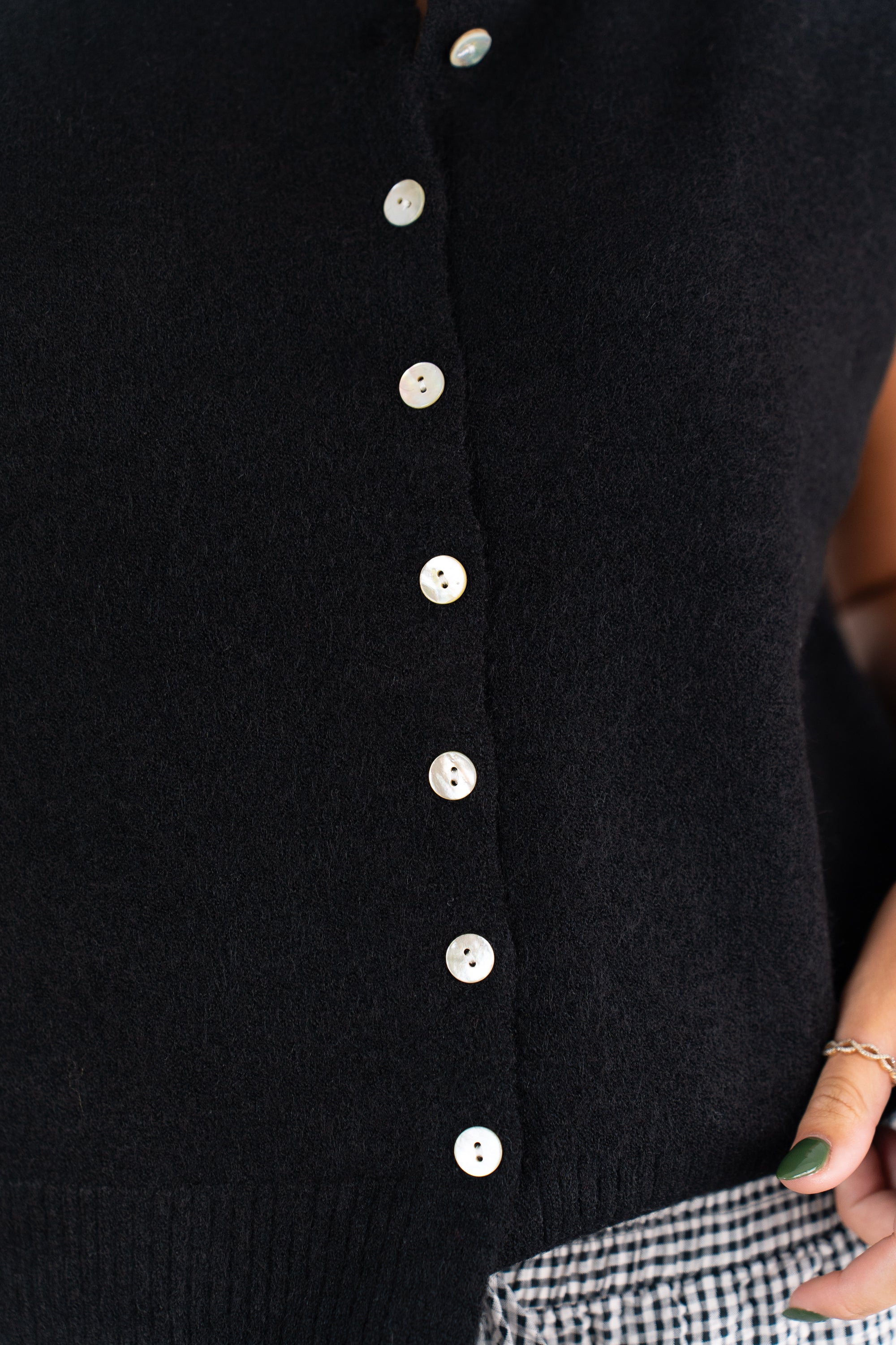 Vanessa Sleeveless Cardigan
