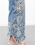 Anastasia High Rise Flare Jeans