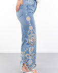 Anastasia High Rise Flare Jeans