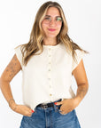 Vanessa Sleeveless Cardigan