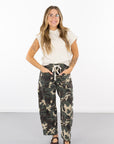 Sloane Barrel Camo Pants