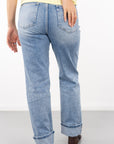 Carys Roll Up Straight Jeans