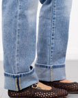 Carys Roll Up Straight Jeans
